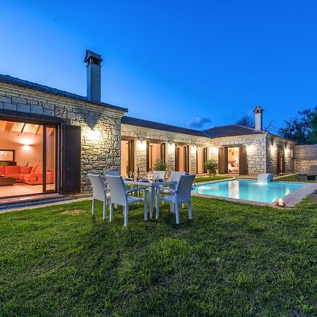 Astarte Villas - Kyveli Luxurious Private Villa Gaitani Rom bilde