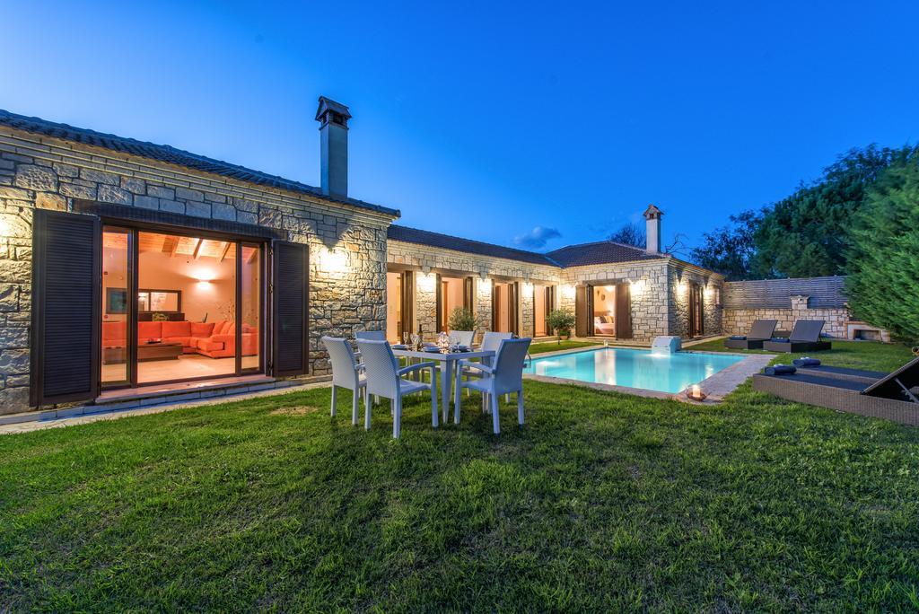 Astarte Villas - Kyveli Luxurious Private Villa Gaitani Rom bilde