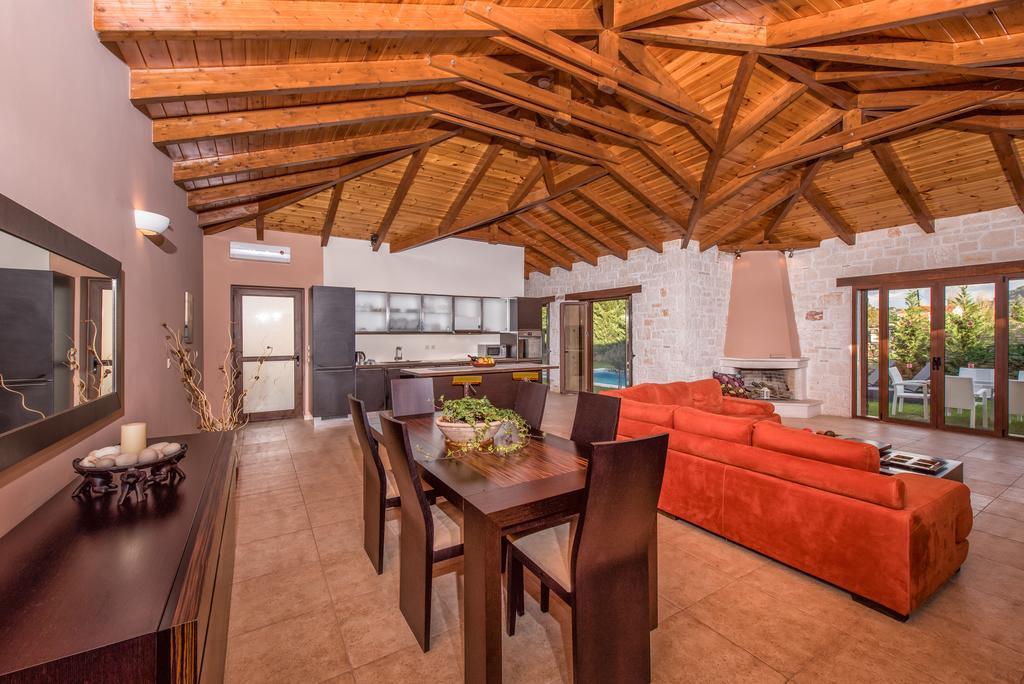 Astarte Villas - Kyveli Luxurious Private Villa Gaitani Rom bilde